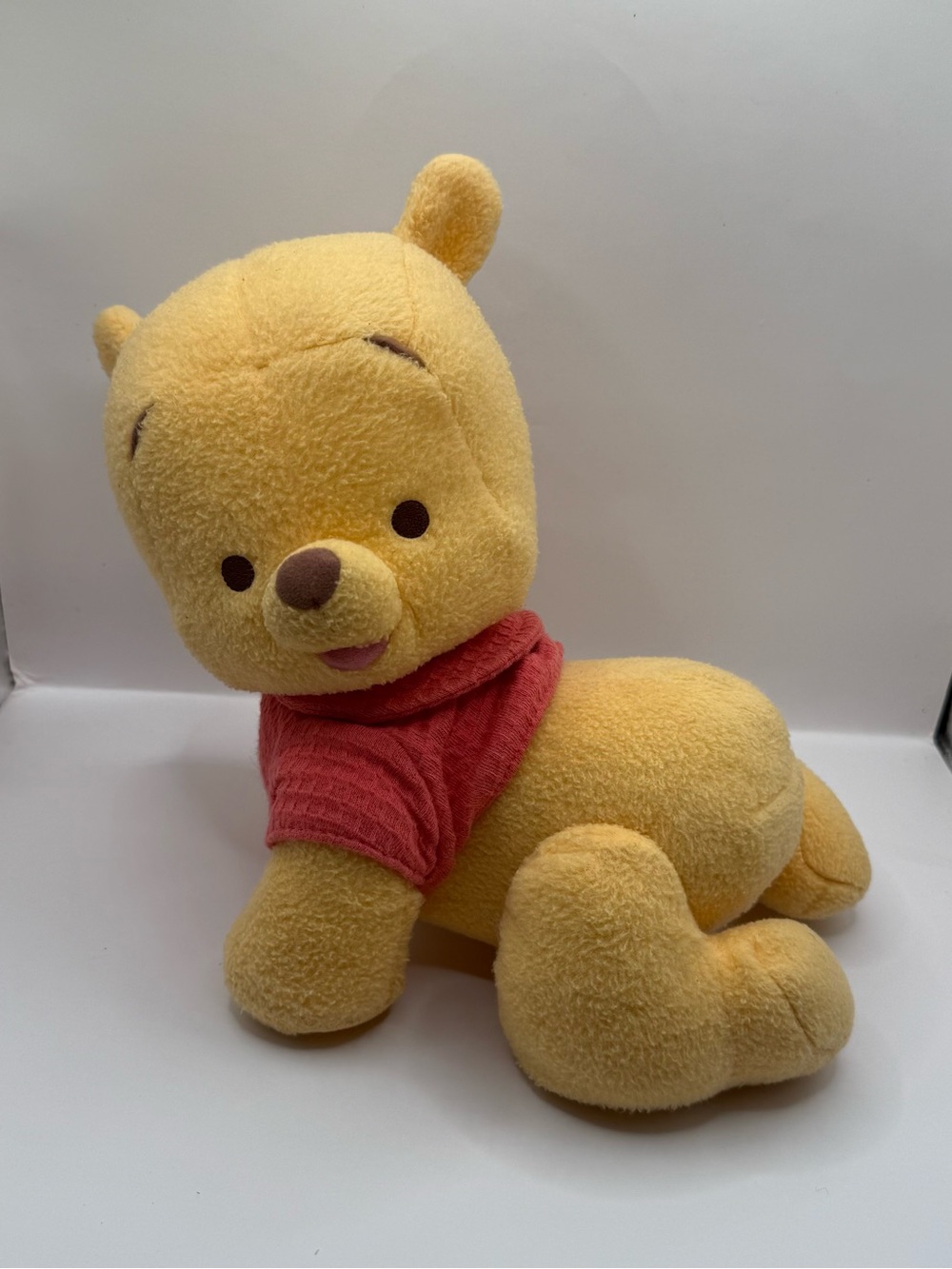 Vintage Fisher Price Winnie The Pooh Magic Touch and Crawl Stuffed Animal Toy